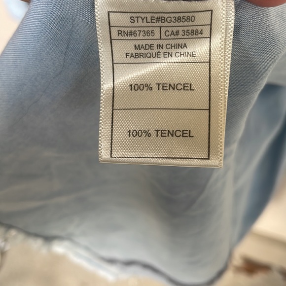 BB DAKOTA Wrap Dress 100% Tencel - Picture 8 of 8